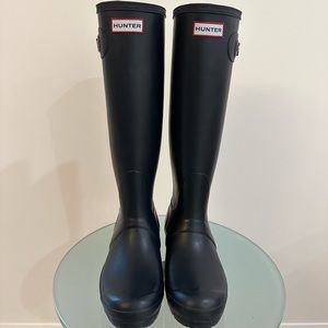 HUNTER Rain Boots Size 8